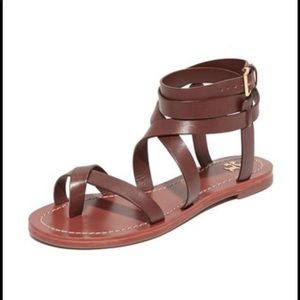 Tory Burch Patos Sandal in Americano size 8.5